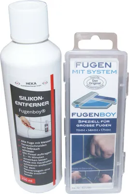 Produktbild von Fugenboy Set 11 mm - 14 mm - 17mm + Silikonentferner 250ml