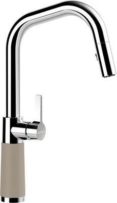 Produktbild von Schock Küchenarmatur SC-530 Chrom/Cristadur ausziehbarer Auslauf Green Line Twilight