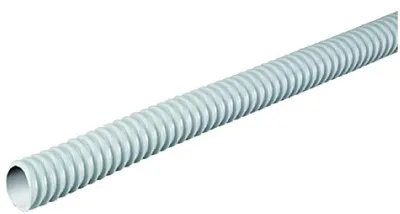 PVC-Schlauchschutzmantel grau, 30 m, Ø 12 mm