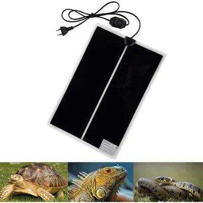 Produktbild von Reptilienheizemat - 42x28cm - Verstelbaar - Temperaturregelung - Für Reptilien wie Echsen, Schlangen, Geckos und Spinnen.