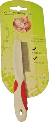 Produktbild von Effektiver Katzenflohkamm mit kurzen Zähnen zur Entfernung von Flöhen und Zecken
