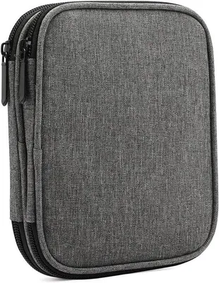 Image de Sac de rangement pour crochets et accessoires de couture - Trousse multifonctionnelle avec fermeture à glissière et poches en filet
