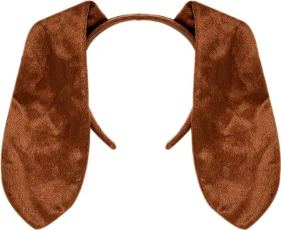 Produktbild von Widmann Haarreif mit Basset Hound Hunde-Schlappohren hellbraun für Fasching & Karneval