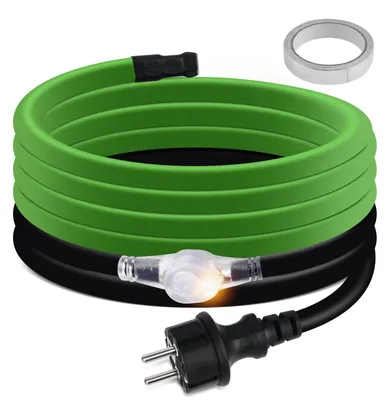 Productafbeelding van Verwarmingskabel met thermostaat - 4 m, 35 W/m