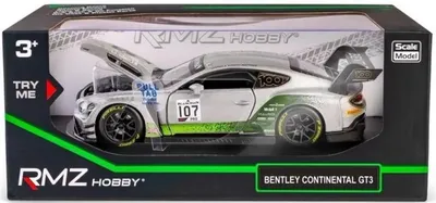 Immagine prodotto di RMZ HOBBY 1:32 Bentley Continental GT3 2019 #107 - Daffi