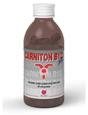 Produktbild von Vitamin B 12 Futterergänzung für Hunde und Katzen in Tablettenform, 80 Stück