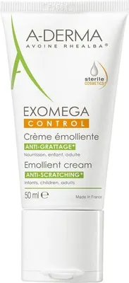 Zdjęcie produktu dla A-Derma Exomega Control Anti-Kratz-Emollient-Creme 50 ml