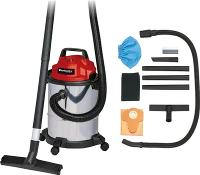 Immagine prodotto di Einhell TC-VC 1815 S 15 L Aspiratore a tamburo Dry&wet 1250 W Sacchetto per la polvere