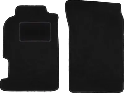 Immagine prodotto di Wielganizator tappetini auto velours anteriori adatto per Honda Prelude IV (1991-1996, coupé) neri, set 2 pz, con fissaggi