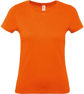 Produktbild von B&C TW02T | Damen T-Shirt / 100 - Farbe: Orange - Größe: S