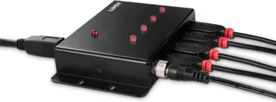 Obrázek produktu pro Lindy 43374, USB 3.2 Gen 1 (3.1 Gen 1) Type-B, USB 3.2 Gen 1 (3.1 Gen 1) Type-A, 5000 Mbit/s, Černá, Kov, Kulatý kabel