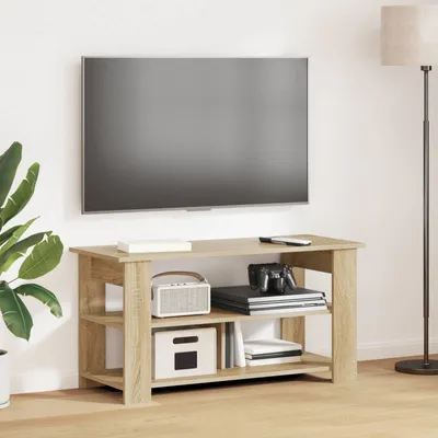 Image de Maison Exclusive - Meuble TV en chêne Sonoma 100 x 40 x 50 cm