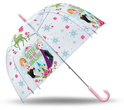 Image de Parapluie pour enfant / Parapluie de pluie pour enfant « La Reine des neiges » FROZEN / FR50067