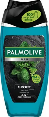 Produktbild von Revitalisierender Duschgel 3-in-1 mit Grapefruit und Minze für Herren (Sport 3-in-1 Körper- und Haarduschgel) 250 ml
