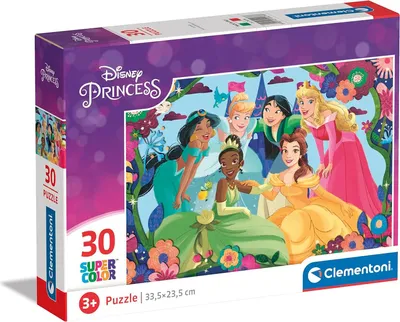 Obrázek produktu pro Clementoni Puzzle SuperKolor Princess 30 20276