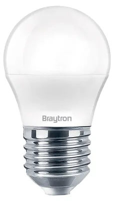 Produktbild von 10 X Braytron LED E27 G45 Tropfenform Leuchtmittel 5W Kugel Lampe Birne 450 Lumen 6500K Kaltweiß