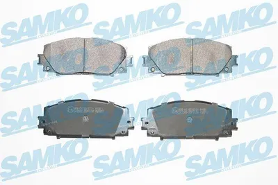 Produktbild von SAMKO Bremsbeläge Satz Vorne Bremsklötze für TOYOTA PRIUS (ZVW3) 5SP1529