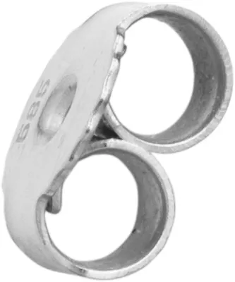 Obrázok produktu pre Ohrmutter Silber 925/- gestanzt Ø 5,00mm