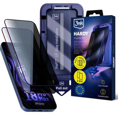 Image de H Hardy 2 Verres anti-espion pour iPhone 18 Pro Max, Protection d'écran anti-regards