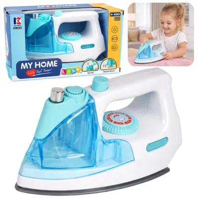 Immagine prodotto di Spruzzino in ferro per bambini con luci e suoni, blu