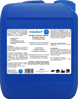 Produktbild von InduSan - Reinigungskonzentrat I10 Liter Kanister I Neutral