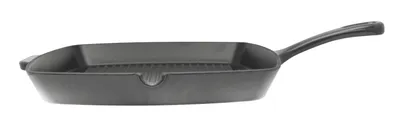 Produktbild von ELO Basaltgrau Grillpfanne Gusseisen robust Induktion grau 28 cm
