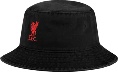 Image de Liverpool FC - Chapeau mou BS4351 (M-L) (Noir/Rouge)