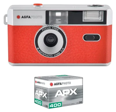 Image de Appareil photo analogique réutilisable, couleur rouge