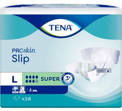 Image de Tena Proskin Slip Super Large - 1 paquet de 28 protections