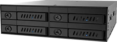 Immagine prodotto di CHIEFTEC SATA Backplane CMR-425, 1x 5,25" bay for 4x 2,5" HDDs/SDDs