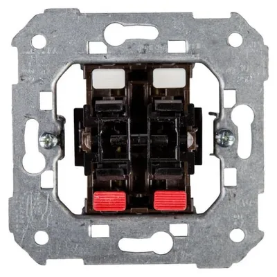 Image de Simon 75396-39 - Double bouton-poussoir 250 V 10 A
