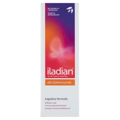 Zdjęcie produktu dla Iladian Żel do higieny intymnej dla dziewczynek, 150 ml