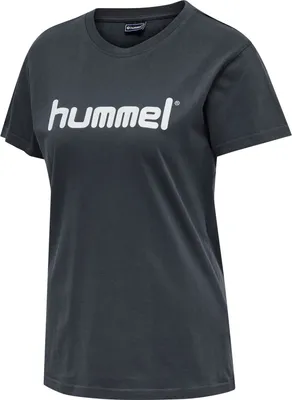 Produktbild von Hummel Go Baumwolle Logo T-Shirt Damen, schwarz, L