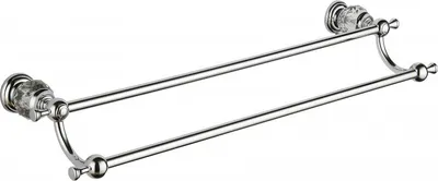 Produktbild von Mexen Estela Doppelhandtuchhalter, Chrom - 7011525-00