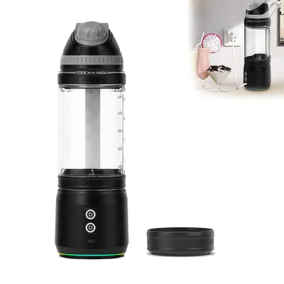 Produktbild von Tragbarer Mixer,800 ml Smoothie-Mixer,Mini-Mixer mit 6 Edelstahlklingen,wiederaufladbar über Type-C,mit Reisedeckel,BPA-frei,Klingen-Rückwärtstechnik