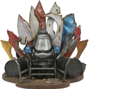 Produktbild von Teenage Mutant Ninja Turtles 2: Secret of the Ooze Diorama Shredder's Throne 27 cm