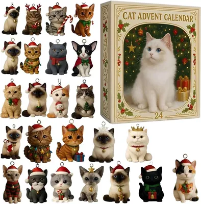 Productafbeelding van Kattenliefhebbers adventskalender - Kalender 2026