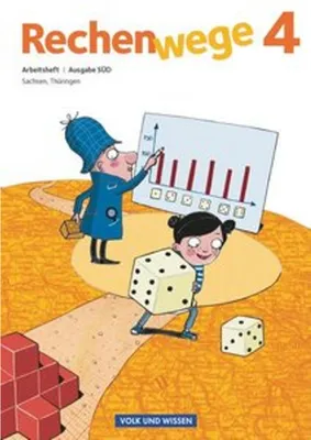 Obrázok produktu pre Rechenwege 4. Schuljahr. Arbeitsheft. Süd