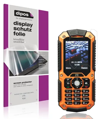 Produktbild von 4x Schutzfolie für ZTE R28 klar Displayschutzfolie Folie Display Schutz dipos
