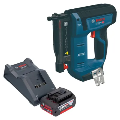 Obrázek produktu pro Akumulátorová hřebíkovačka Bosch GNH 18V-35, 18 V, 0,6 x 15–35 mm, bezkartáčová + 1x akumulátor 4,0 Ah + nabíječka