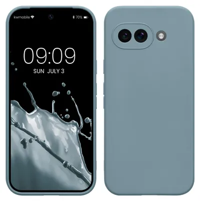 Produktbild von kwmobile Handyhülle für Google Pixel 9a Hülle - weiches Handy Silikon Case - Schutzhülle Cover - Antique Stone
