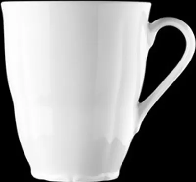 Produktbild von Hohe Tasse, tschechisches Porzellan, Verona, 300 ml, weiß, G. Benedikt