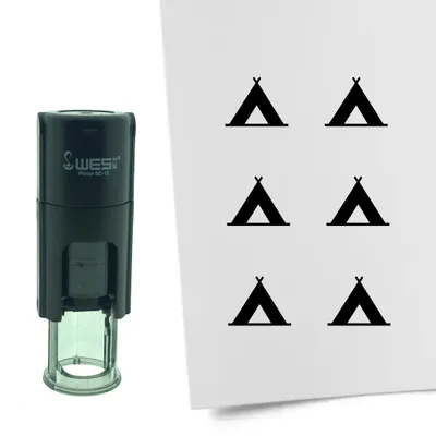 Obrázok produktu pre Stan CombiCraft Stamp 10mm okrúhly - čierny atrament