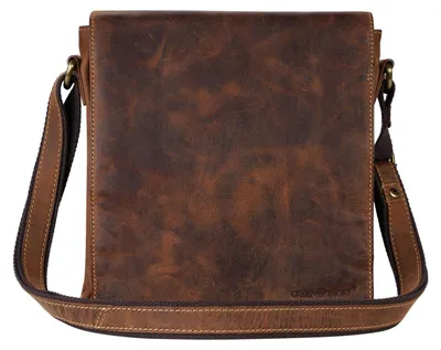 Produktbild von GREENBURRY Schultertasche Umhängetasche Vintage Shoulderbag Brown braun