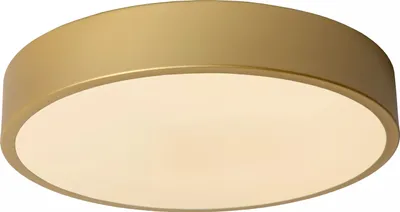 Obrázek produktu pro Plafón 30 cm LED 18W zlatý kulatý UNAR Lucide