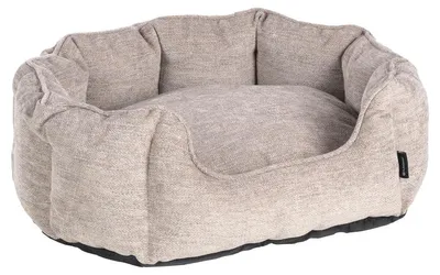 Produktbild von Flamingo Katzenkorb Maylo Achteck beige, Maße: 54 x 45 x 19 cm