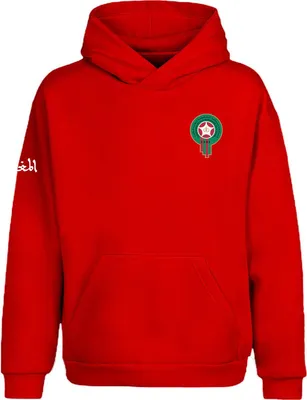 Produktbild von Al Maghrib - Herren - Marokko-Maghrib-Hoodie - Rot - Gr. XL