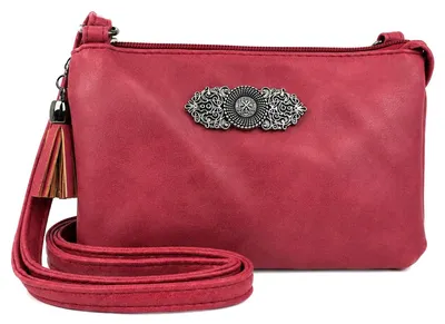 Produktbild von Trachten Handtasche "Sofia" - Dirndl Umhängetasche | Rot