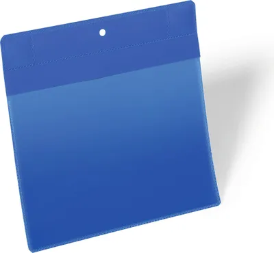 Obrázek produktu pro DURABLE Neodymová magnetická kapsa na štítky A5, na ší?ku, tmav? modrá, 174607, 10 ks