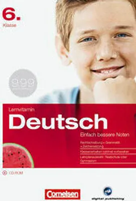 Produktbild von Lernvitamin D - Deutsch 6. Klasse